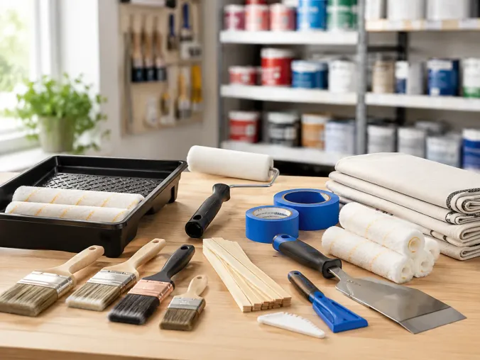 Paint supplies at RHP Middletown