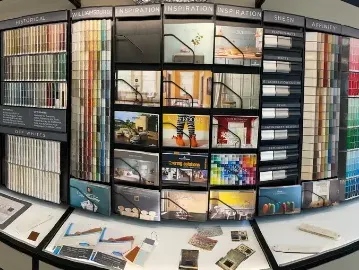 Benjamin Moore paint display at Vanderbilt New City