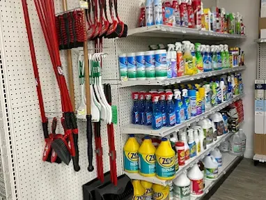 Cleaning and maintenance supplies at RHP